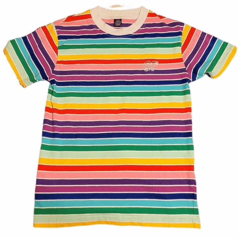 Odd Future Rainbow Striped Shirt